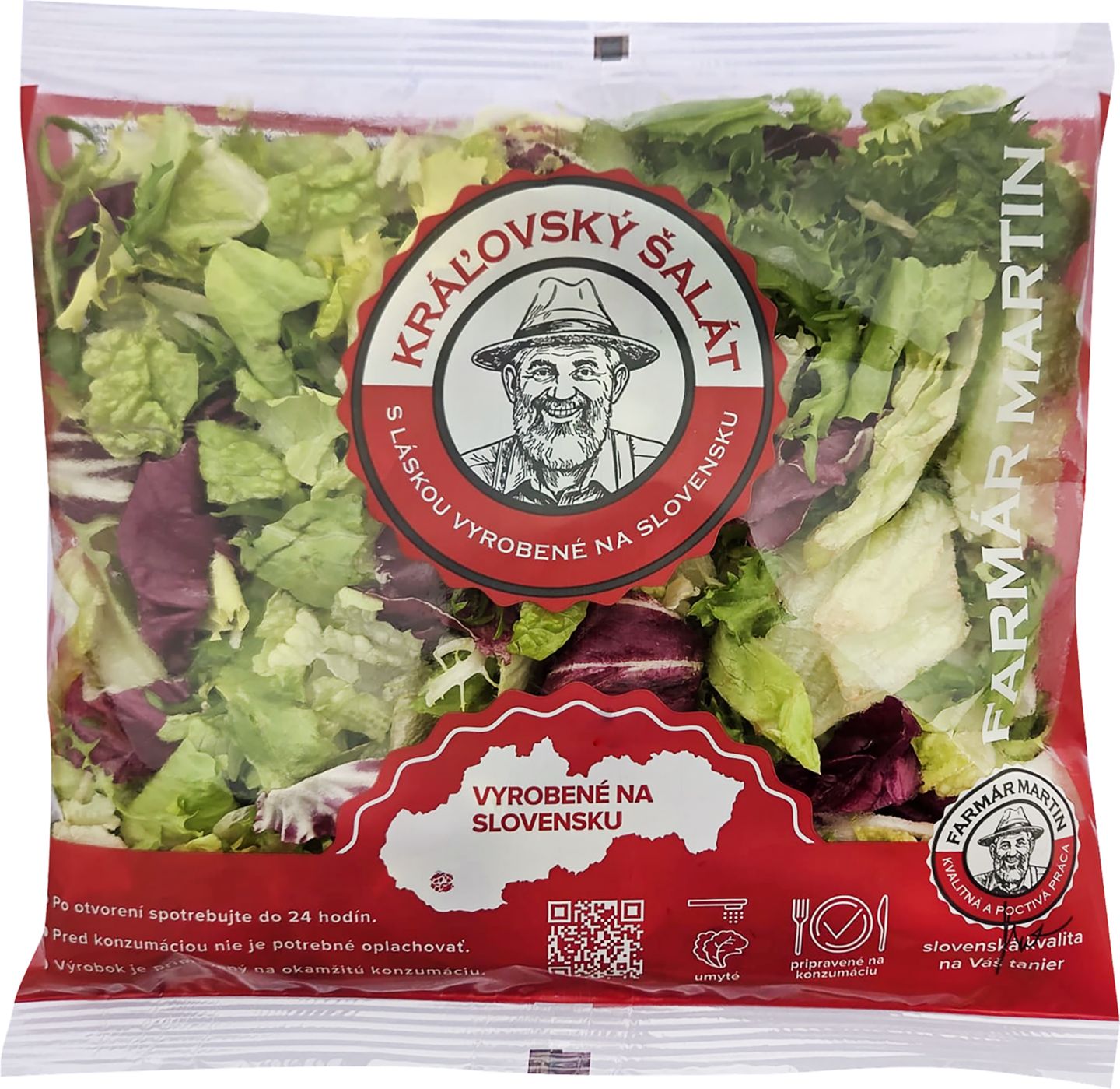 Šalát kráľovský mix