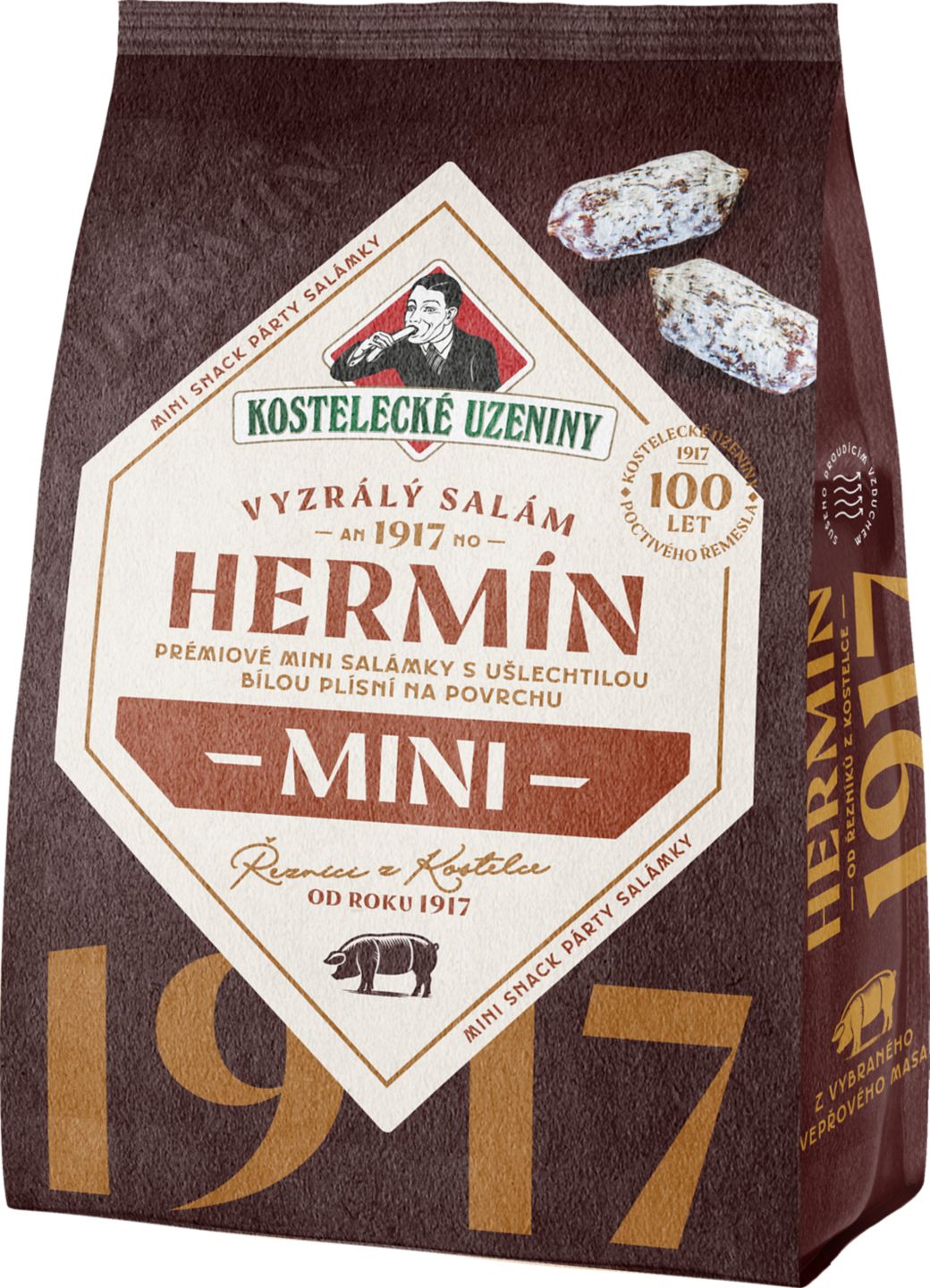 Mini salámky rôzne druhy
60 g