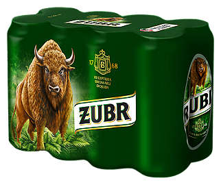 Żubr Piwo 6% alk.
