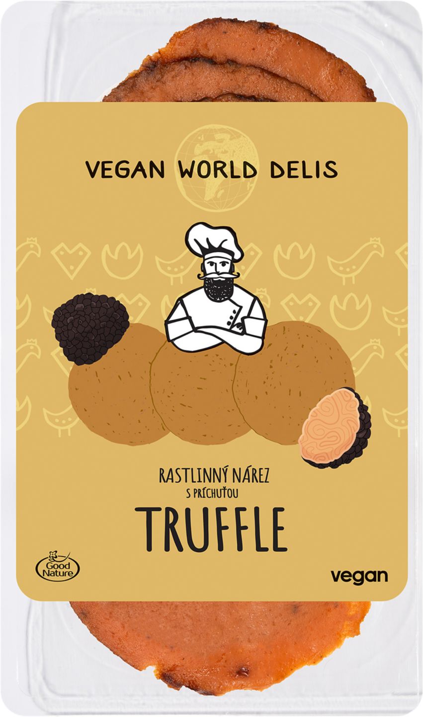 Rastlinný nárez s príchuťou Truffle