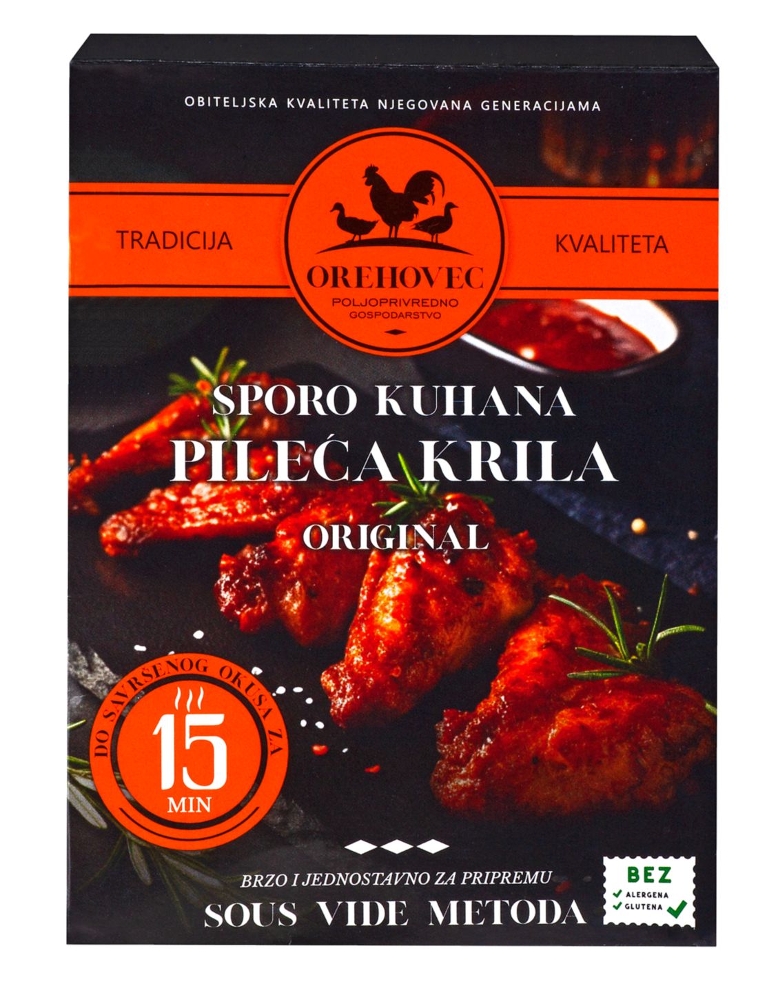 PG Orehovec Sporo kuhana pileća krila
MPC 17.10.2025. = 4,72€