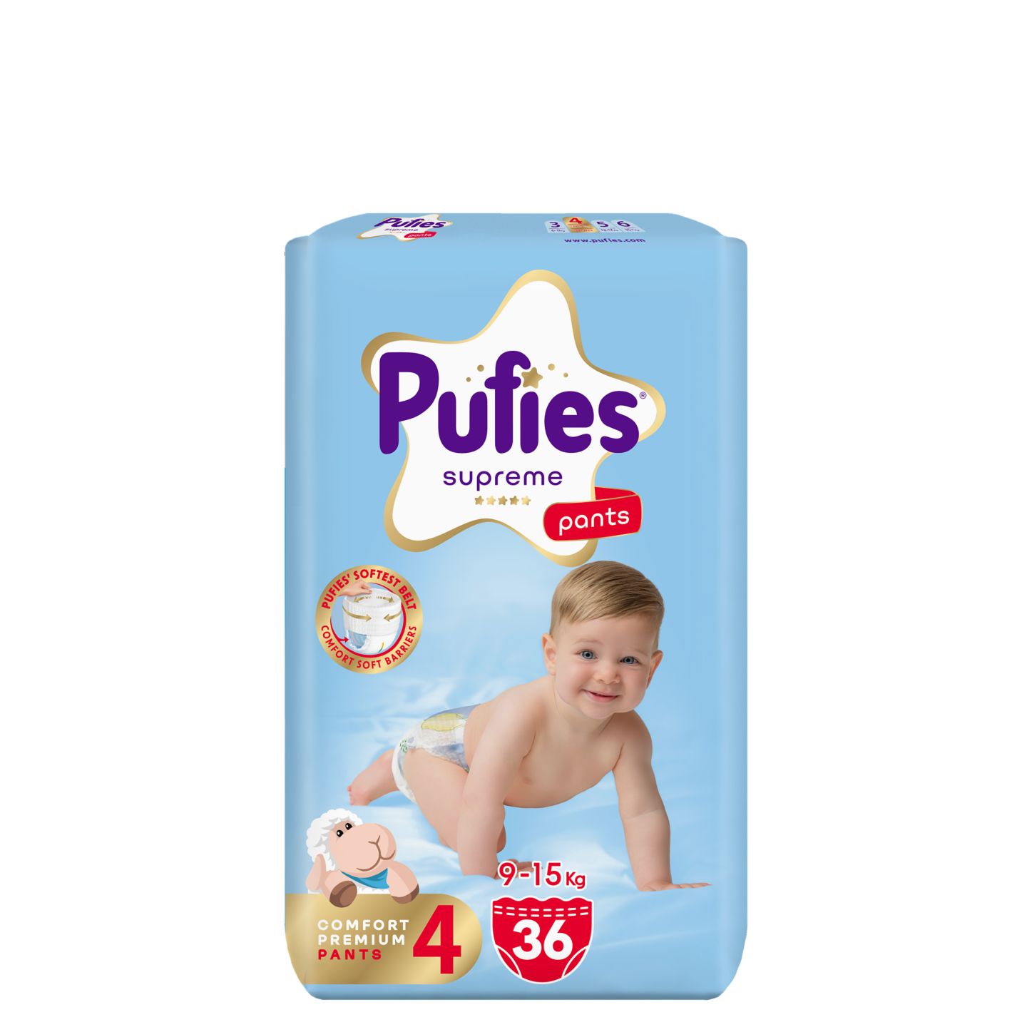 Изображение на Pufies Гащички Supreme
3, 4, 5 и 6