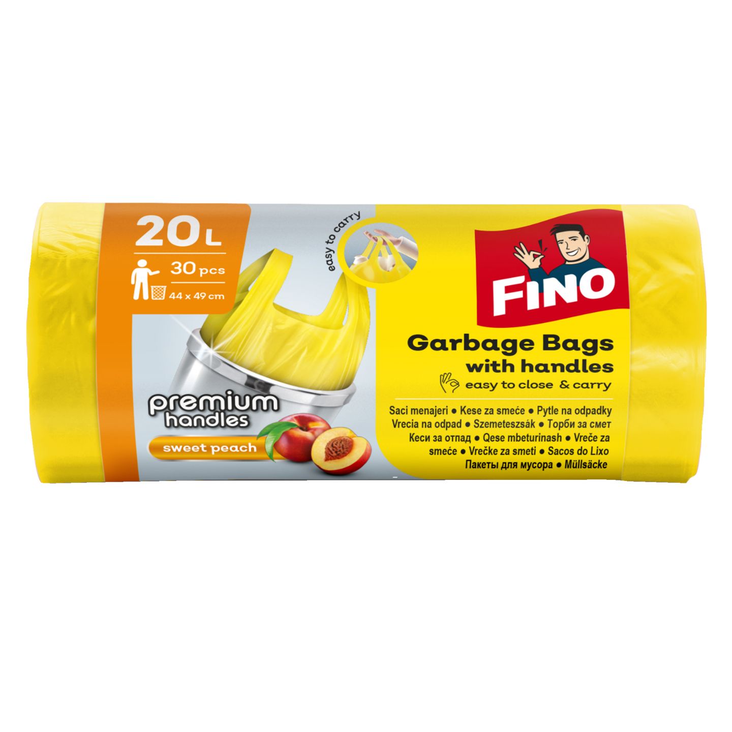 Изображение на Fino Аром. цветни торби за смет
20 л 30 бр.