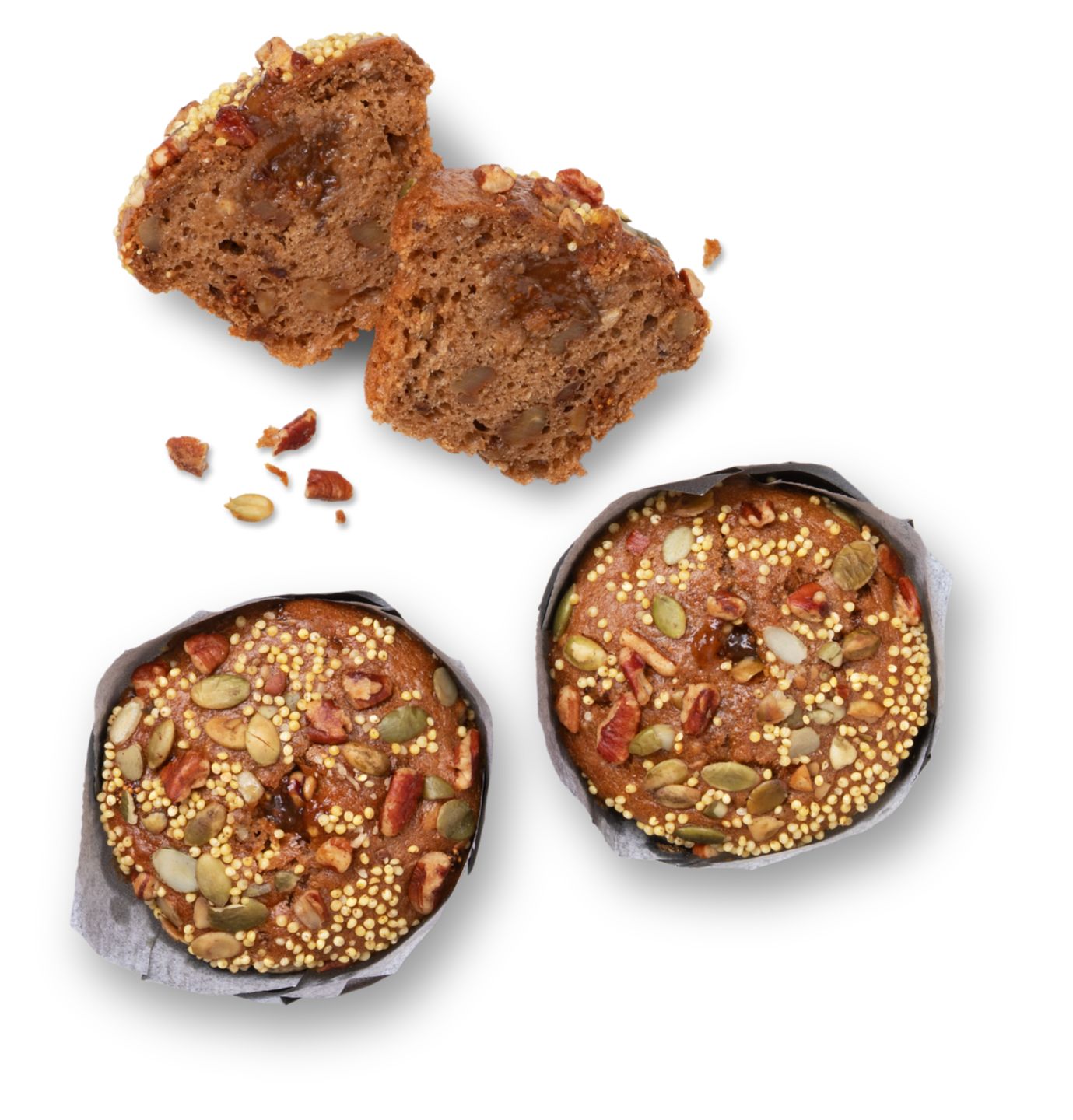 Raňajkový muffin s figovou náplňou