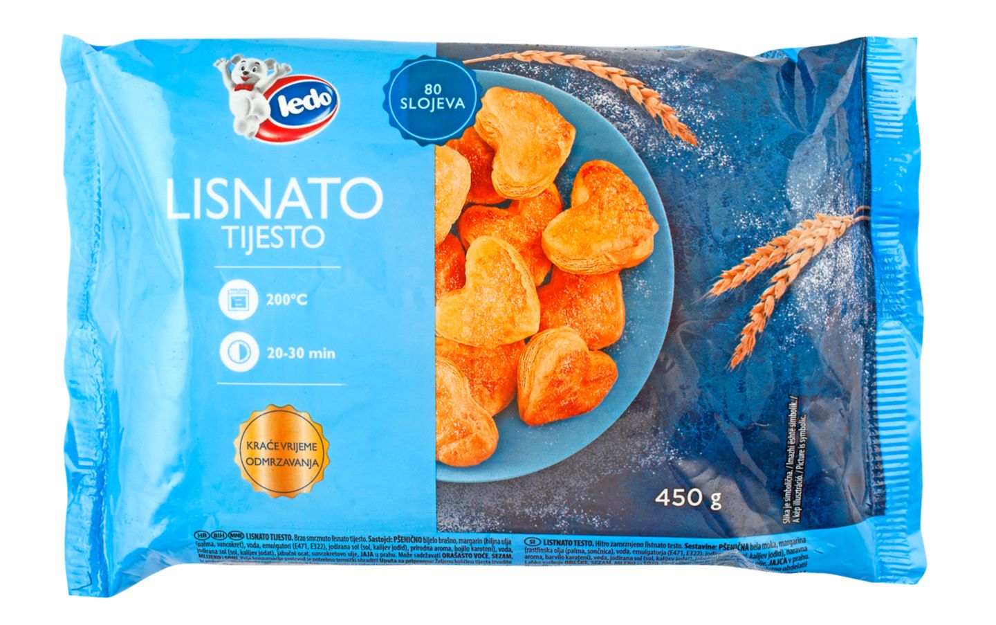 Ledo Lisnato tijesto