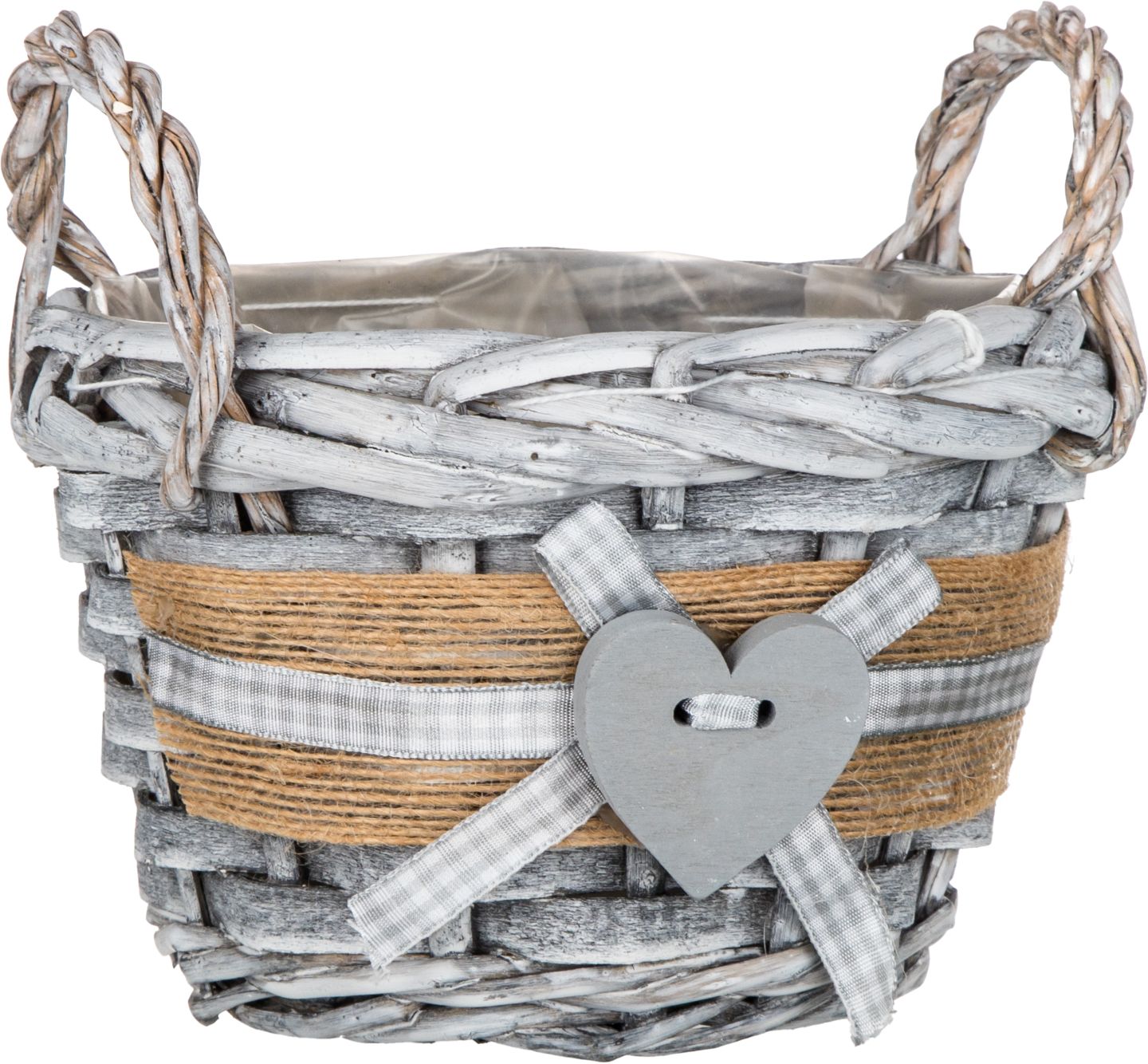 Dekoračný košík, Ø 14 cm 