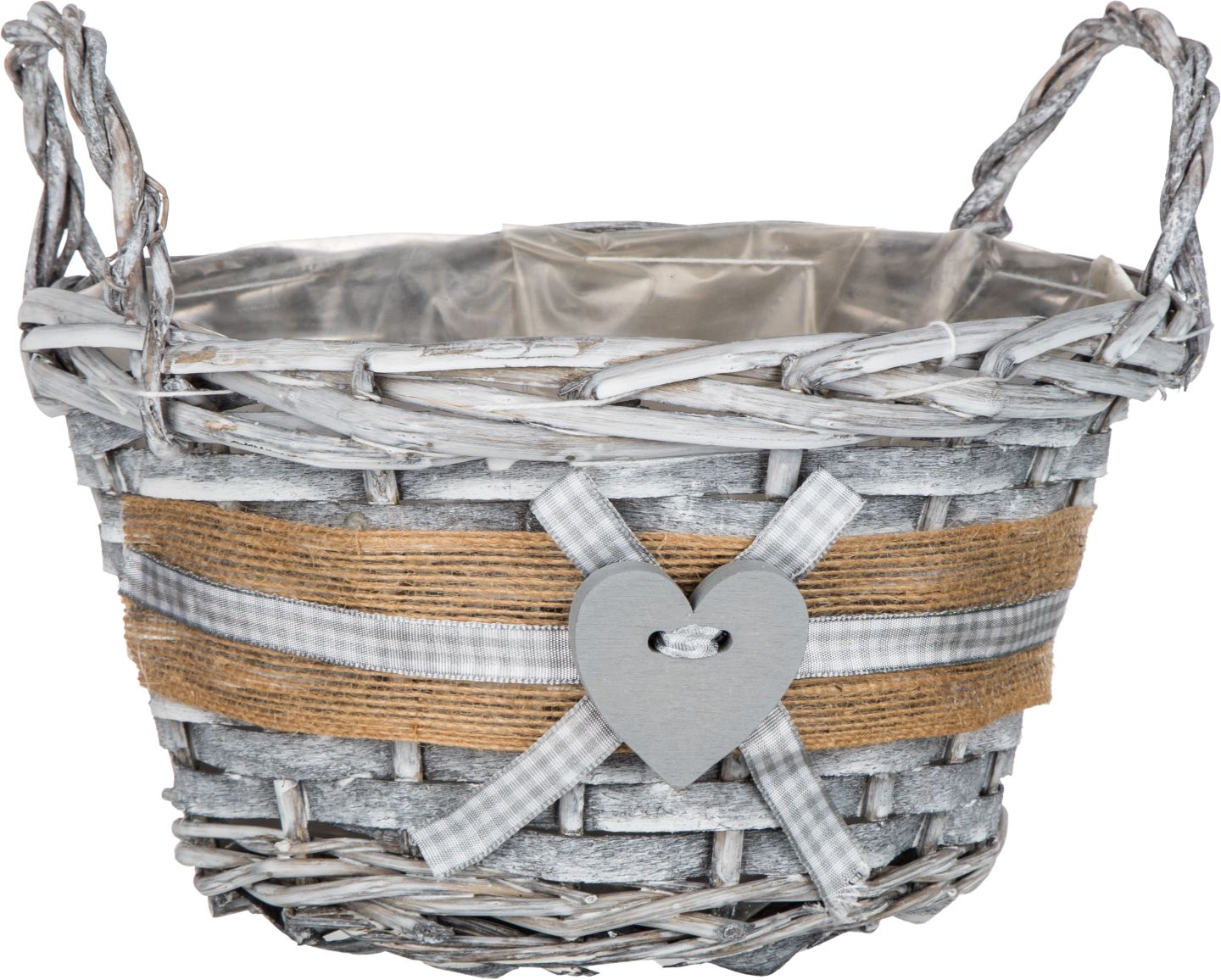 Dekoračný košík, Ø 19 cm 