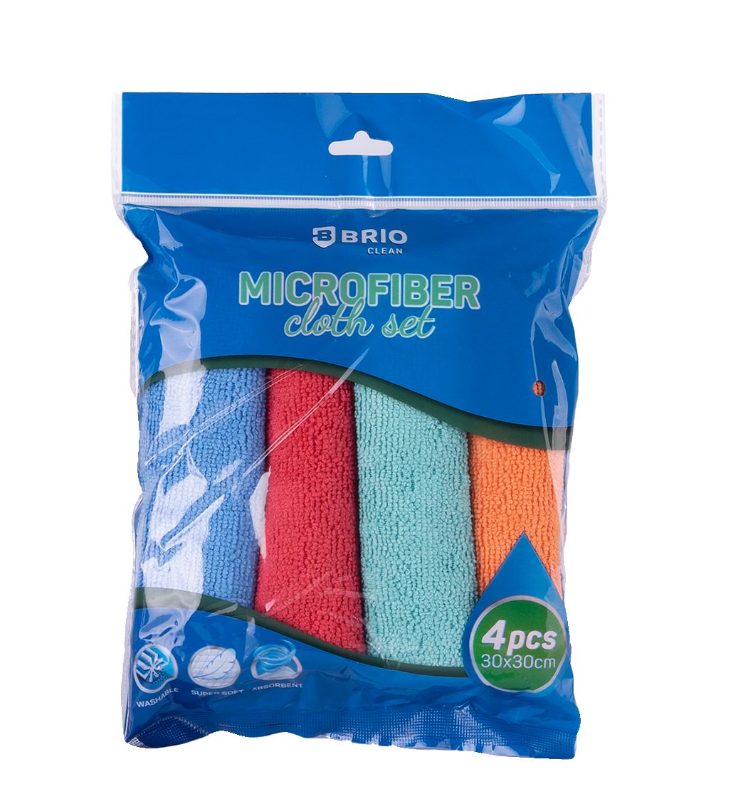 Изображение на BRIO Микрофибърни кърпи Clean
4 бр.