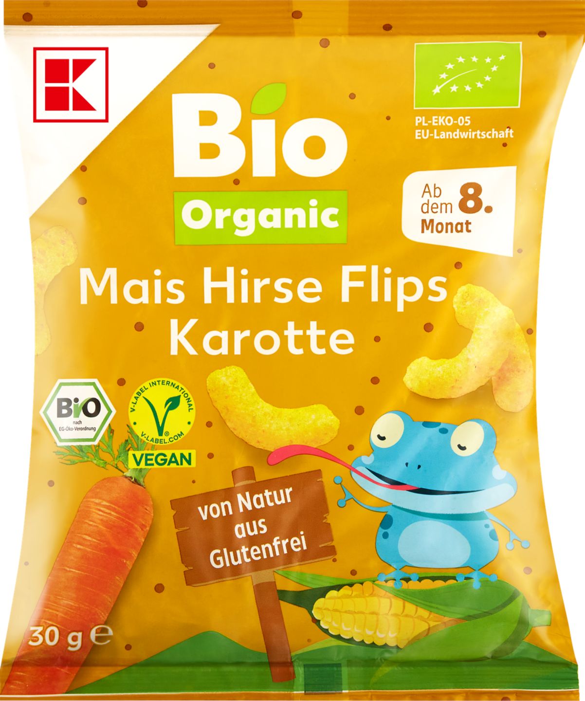 K-Bio Baby Kukuřičný snack