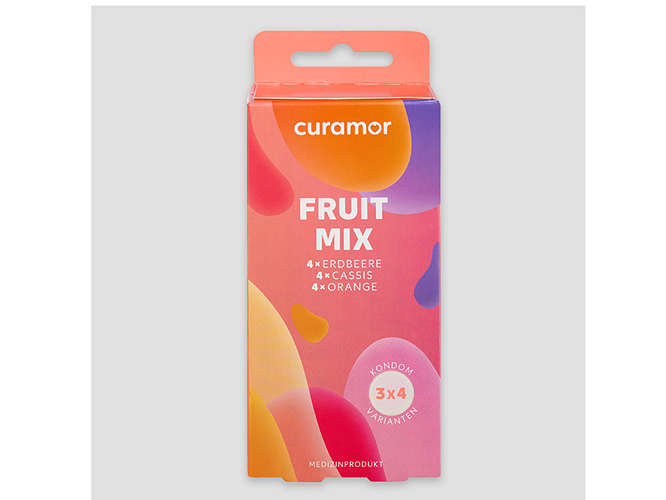 Curamor Kondomy Fruit Mix 12ks