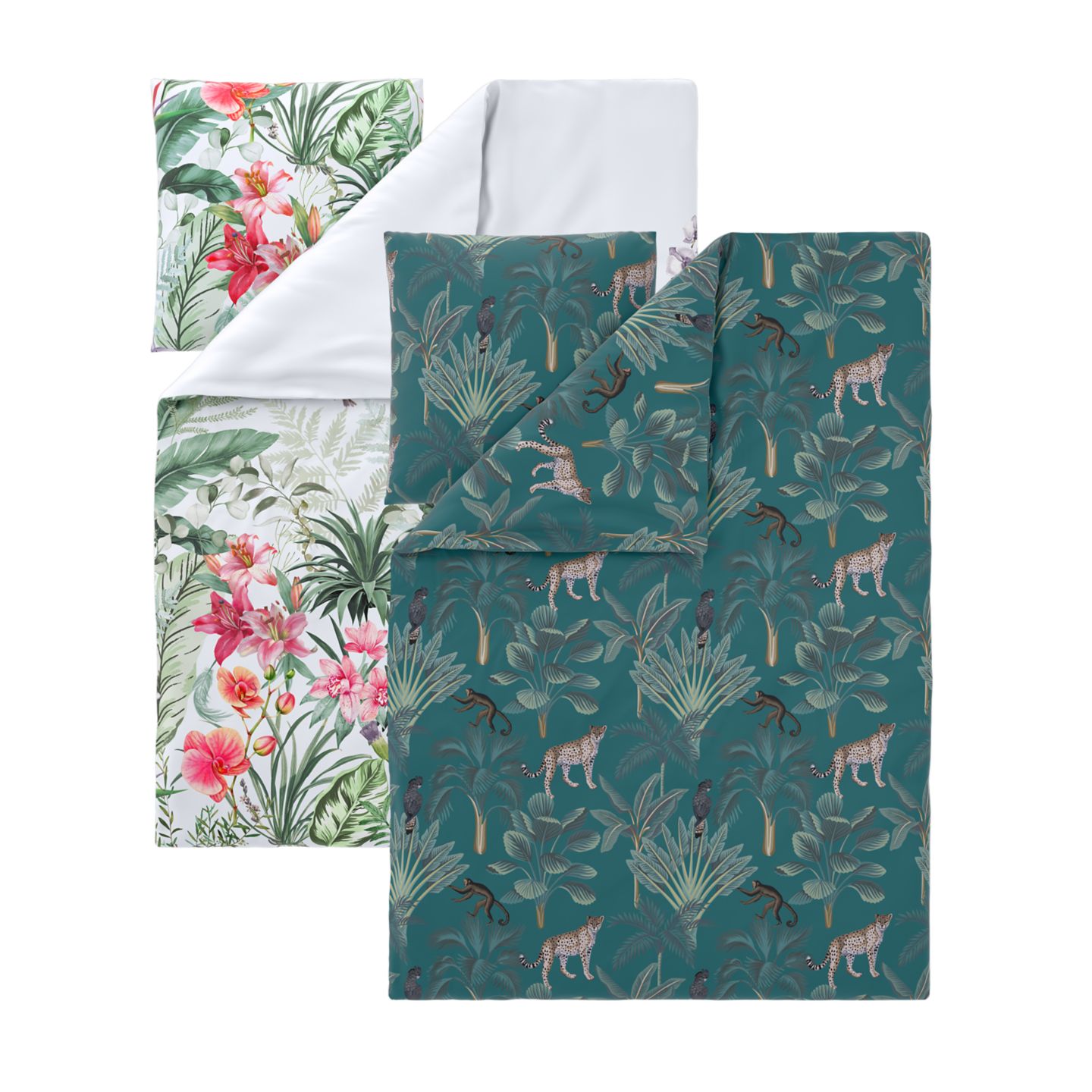 LIVARNO® Satin-Wendebettwäsche-Set