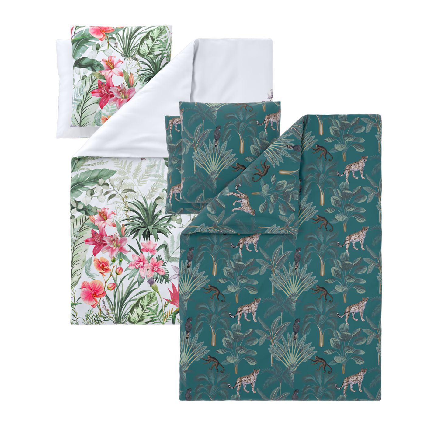 LIVARNO® Satin-Wendebettwäsche-Set