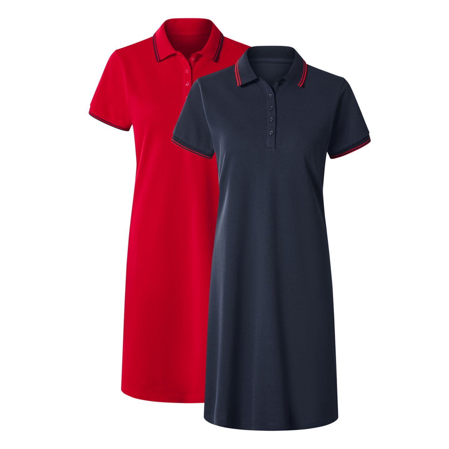 ESMARA® Damen-Pikee-Polokleid