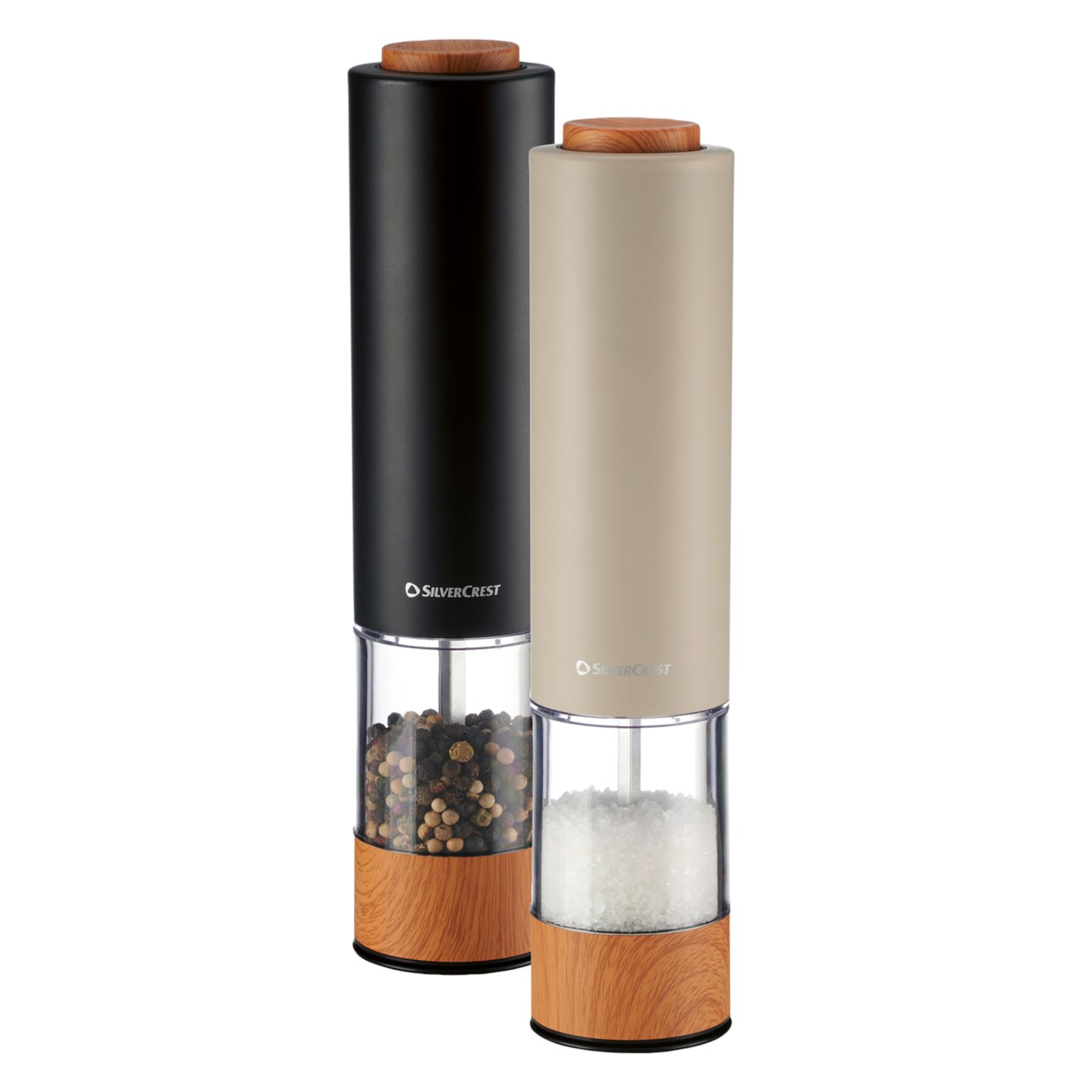 SILVERCREST® Elektrische Salz- oder Pfeffermühle