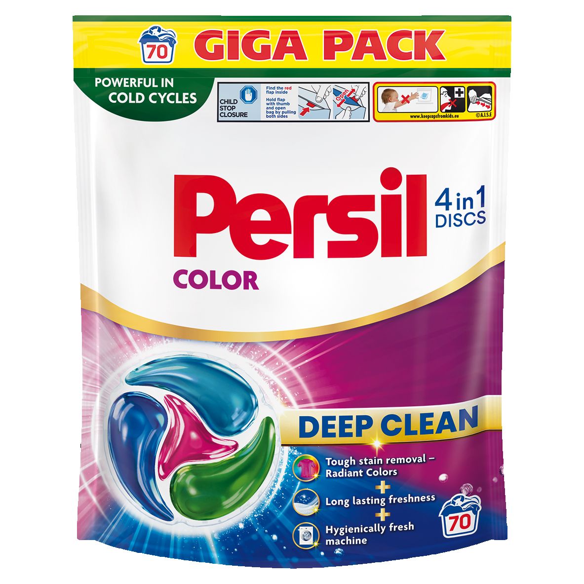 Изображение на Persil Discs капсули 70 бр.
Color