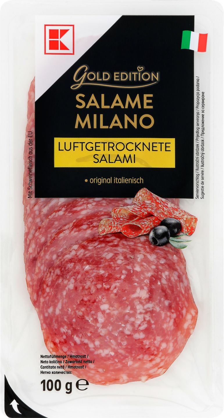 K-GOLD EDITION Saláma Miláno
100 g