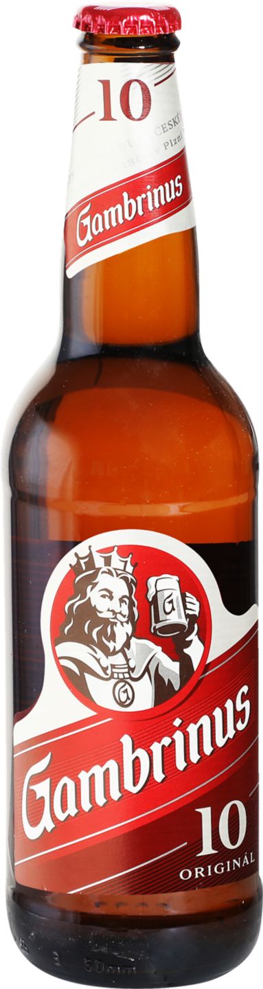 Gambrinus Svetlé pivo 10%