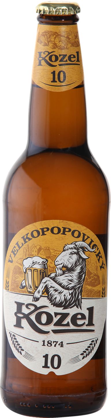 Velkopopovický Kozel Svetlé pivo 10%