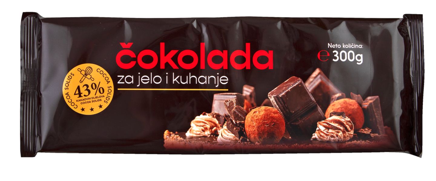 Čokolada za jelo i kuhanje MPC 05.03.2026=3,15€