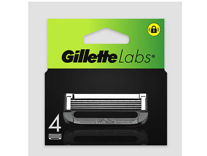 Gillete Labs 4 ks holicí hlavice