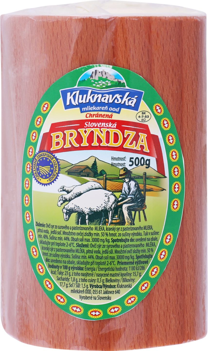 Kluknavská bryndza 48 % 500 g
