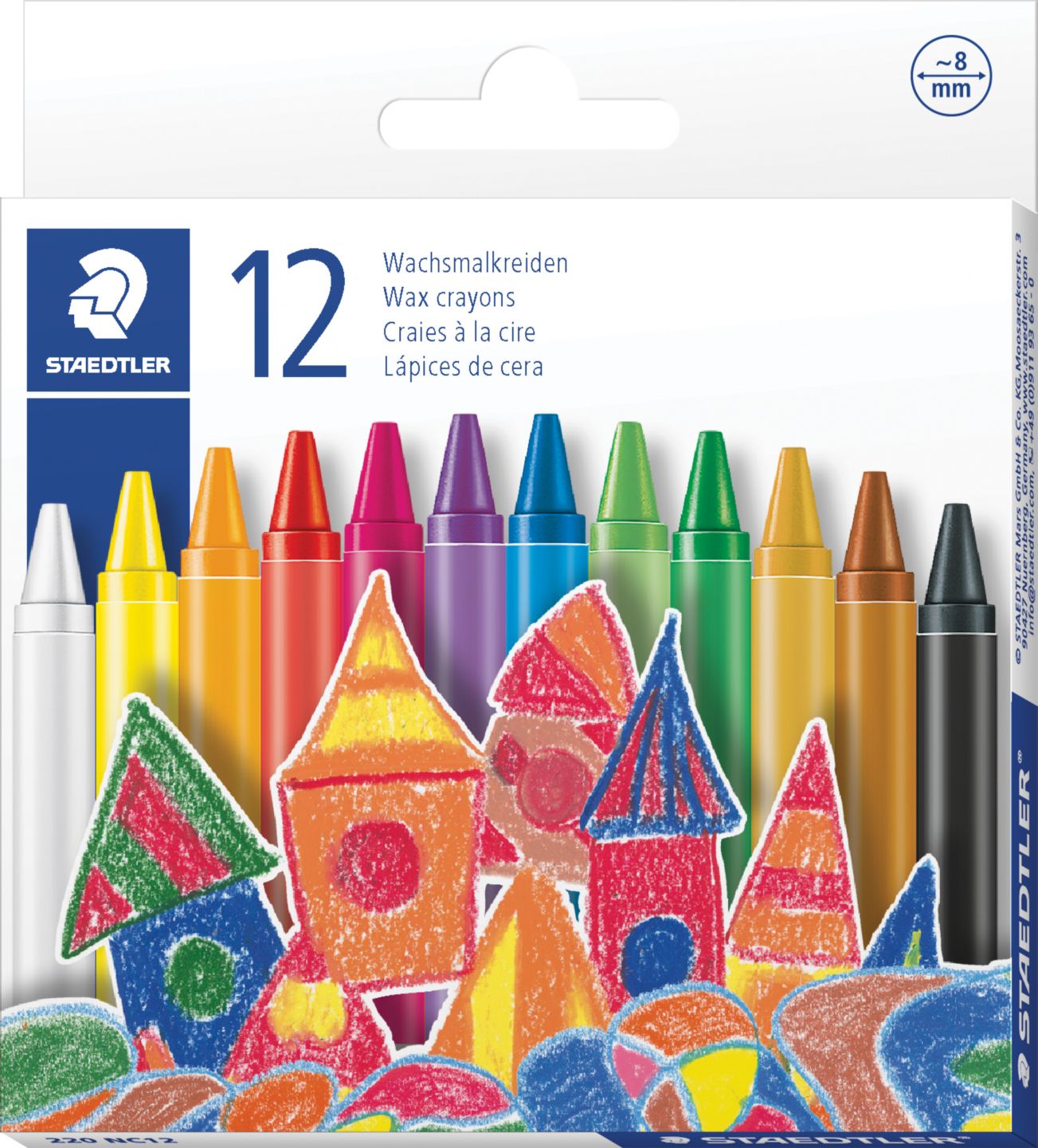 Staedtler Voštane boje 12/1