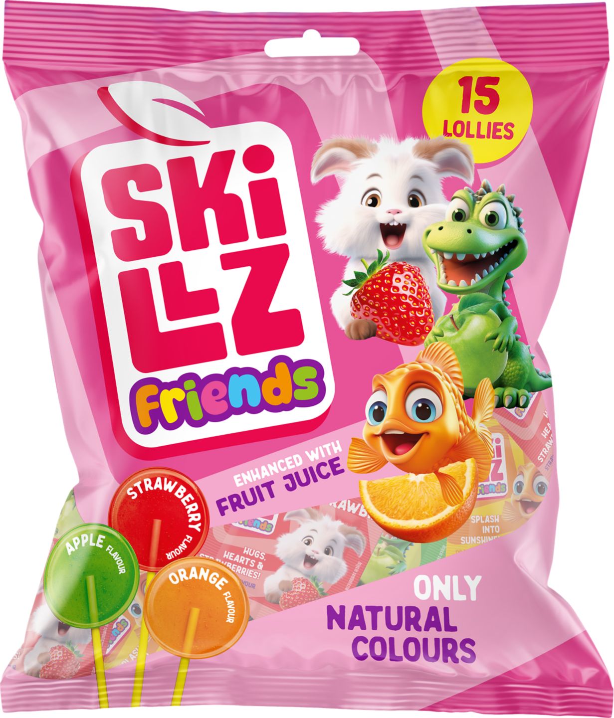Skillz Ovocné lízanky