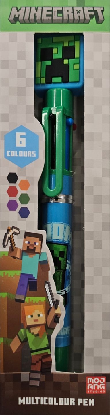 Изображение на MINECRAFT Химикалка
шестцветна