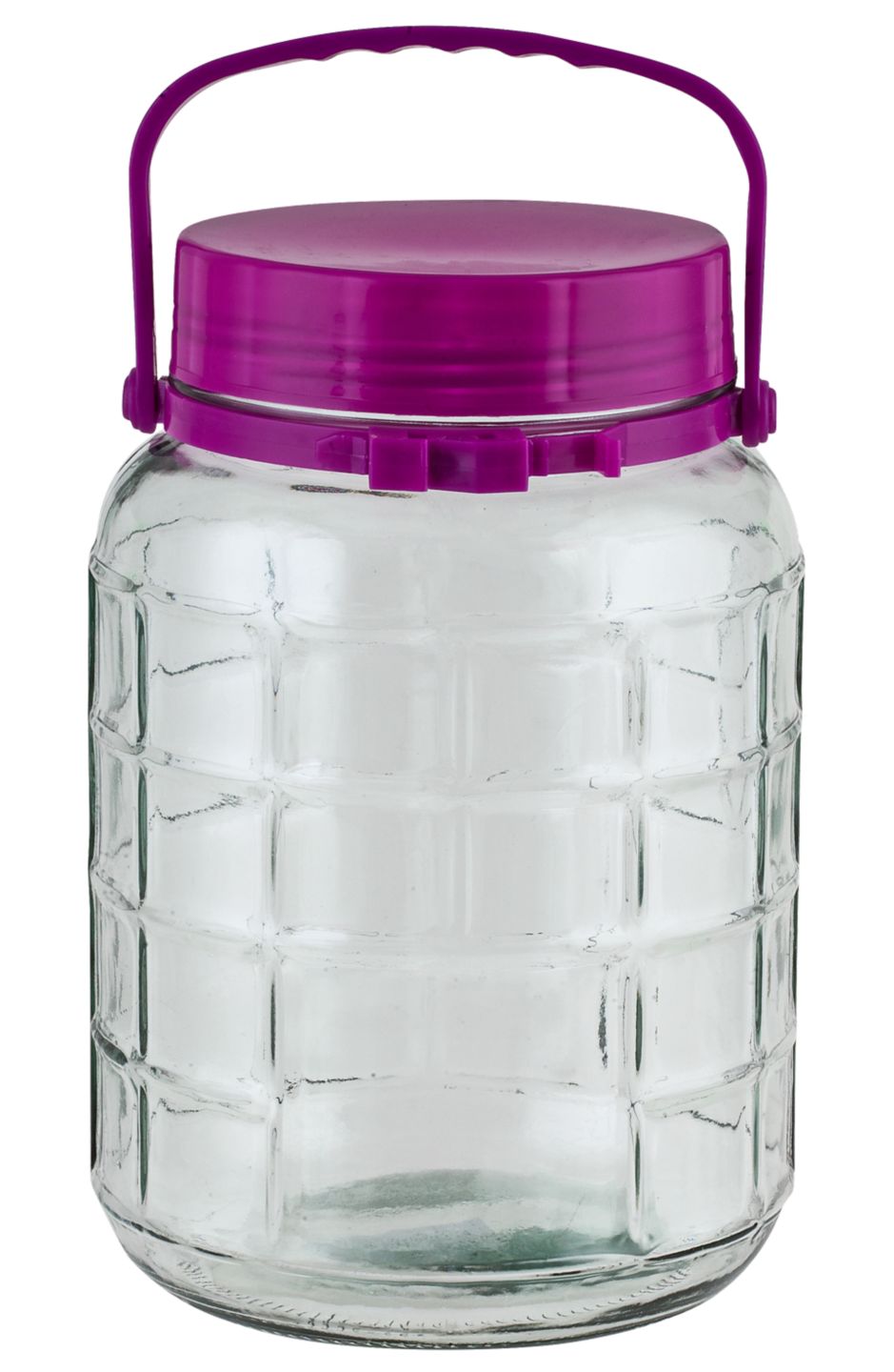 Staklena posuda, cca. 3 l 