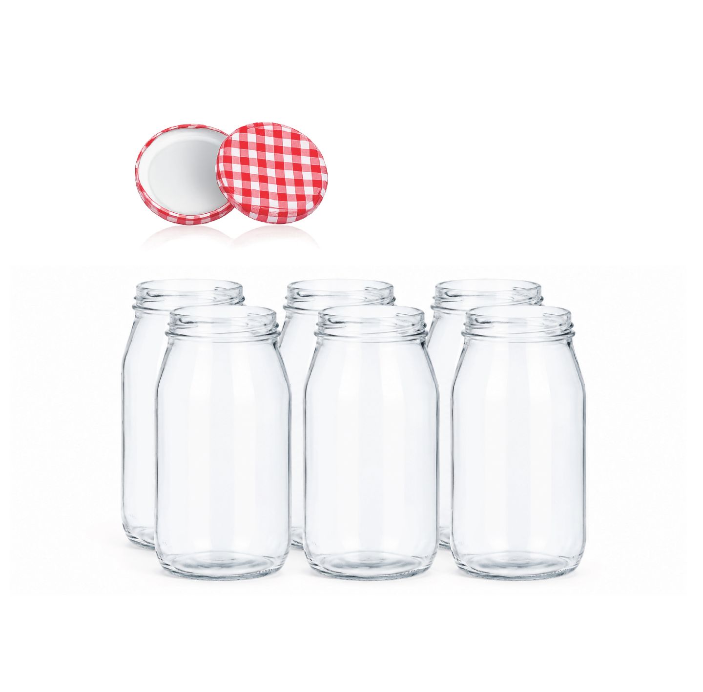 Staklenka, cca. 415 ml 6/1 