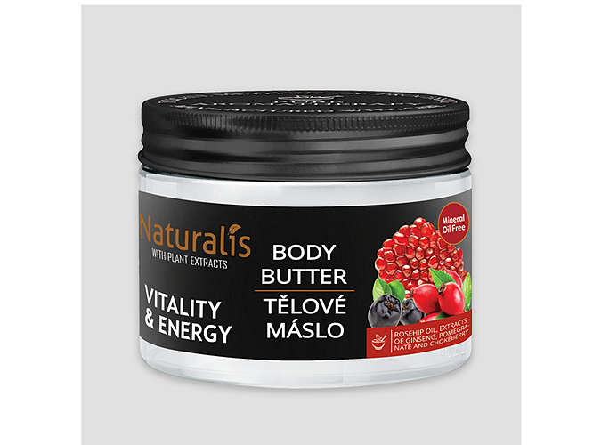 Naturalis Tělové máslo Vitality 300g