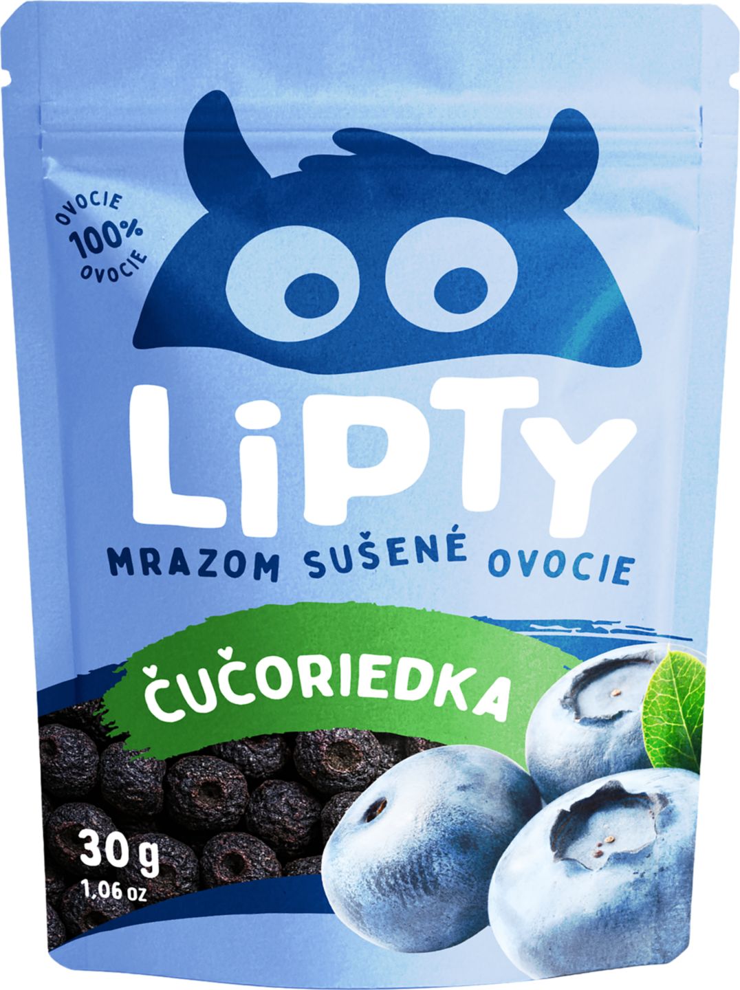 Lipty Mrazom sušené ovocie