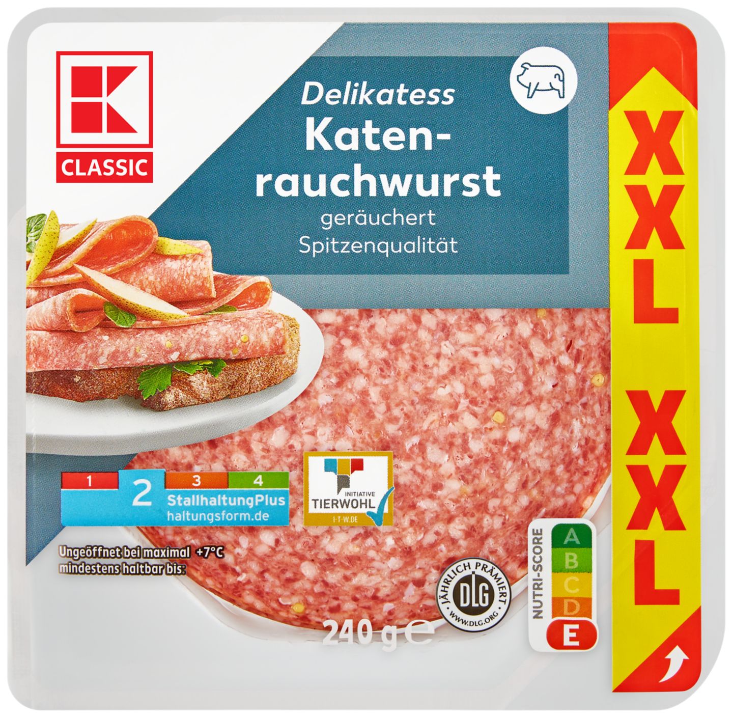 Изображение на K-CLASSIC Опушен салам
слайс