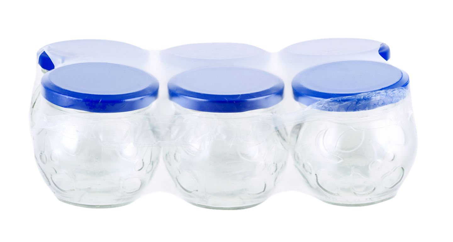 Staklenka s poklopcem, 200ml 