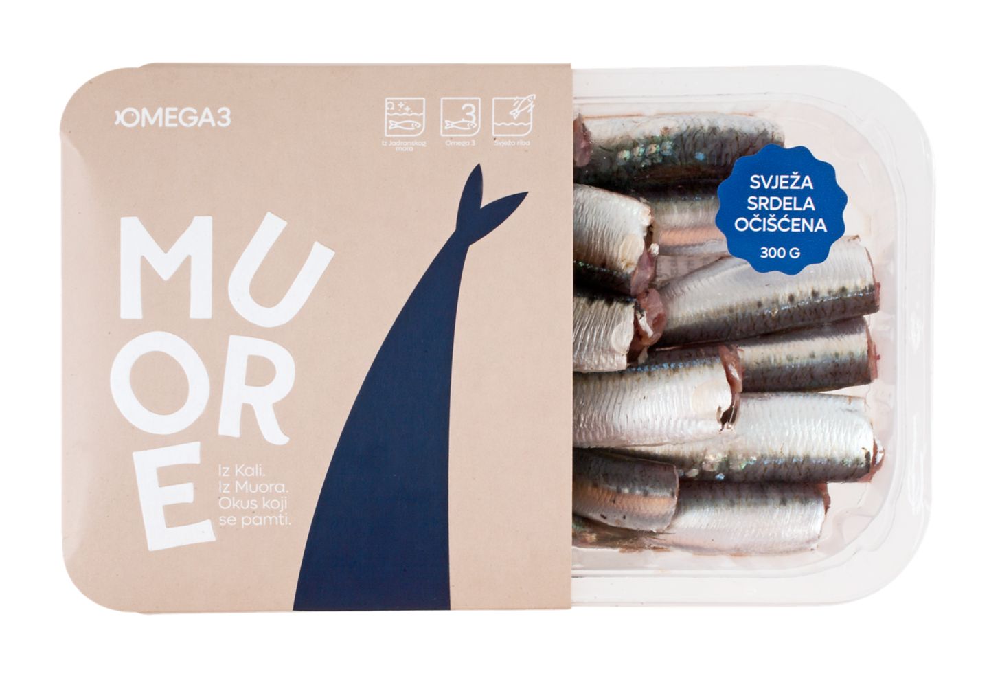 Srdela očišćena 300 g MPC 7.7.2026.= 4,99€