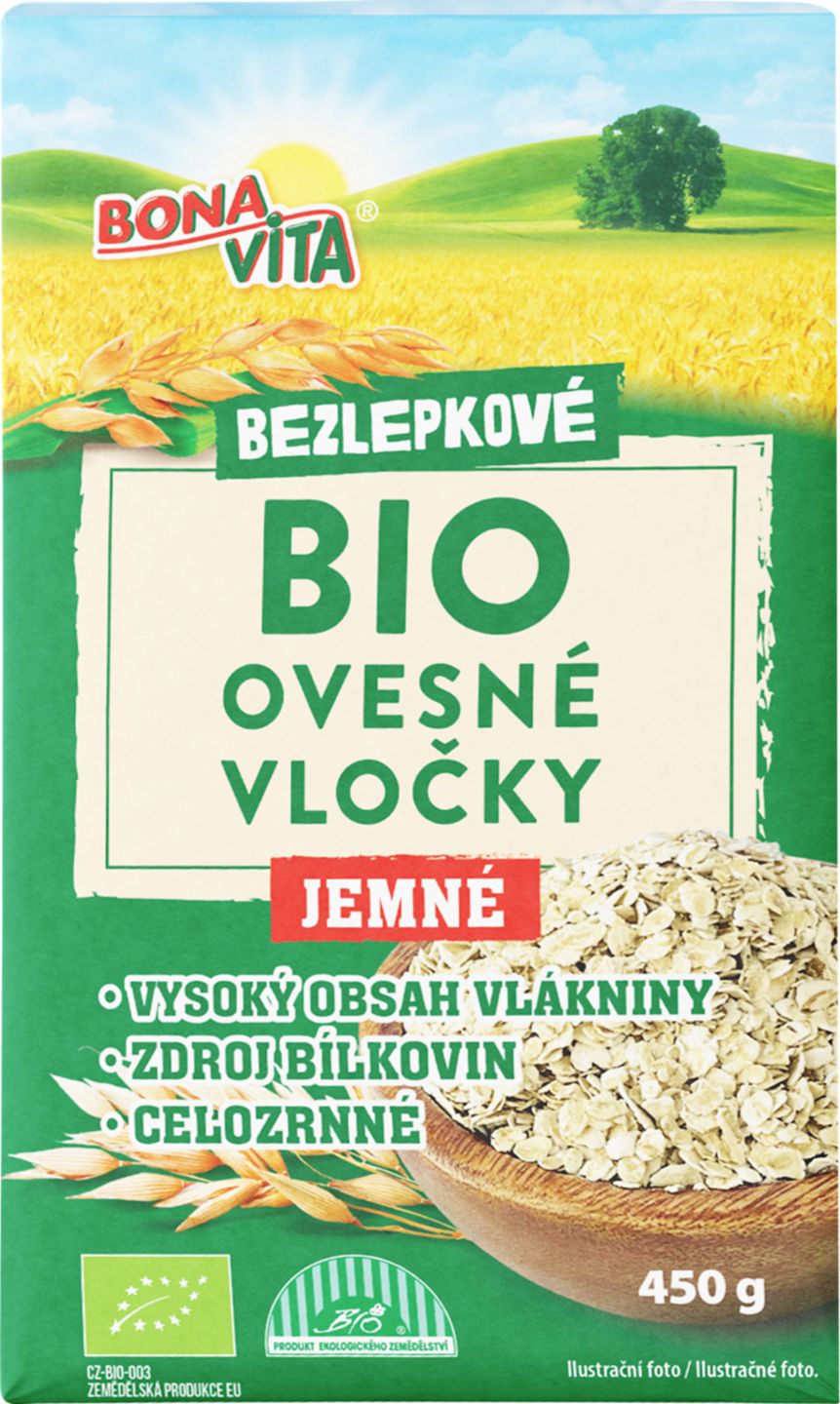 Bonavita BIO Ovsené vločky