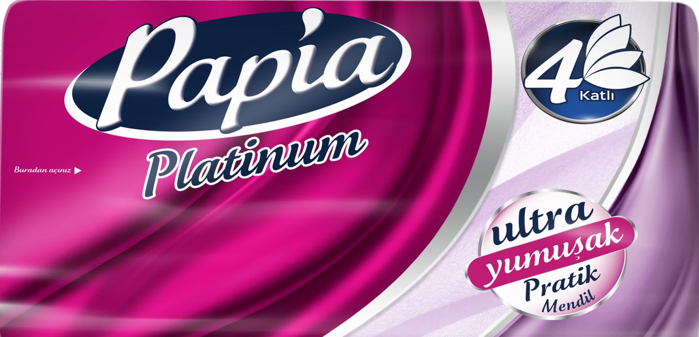 Изображение на PAPIA Кърпи за лице Platinum
четирипластови