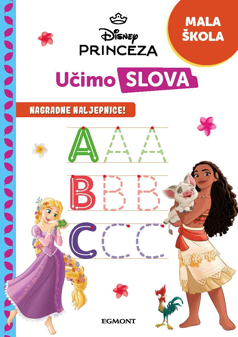 Disney princeza Učimo slova