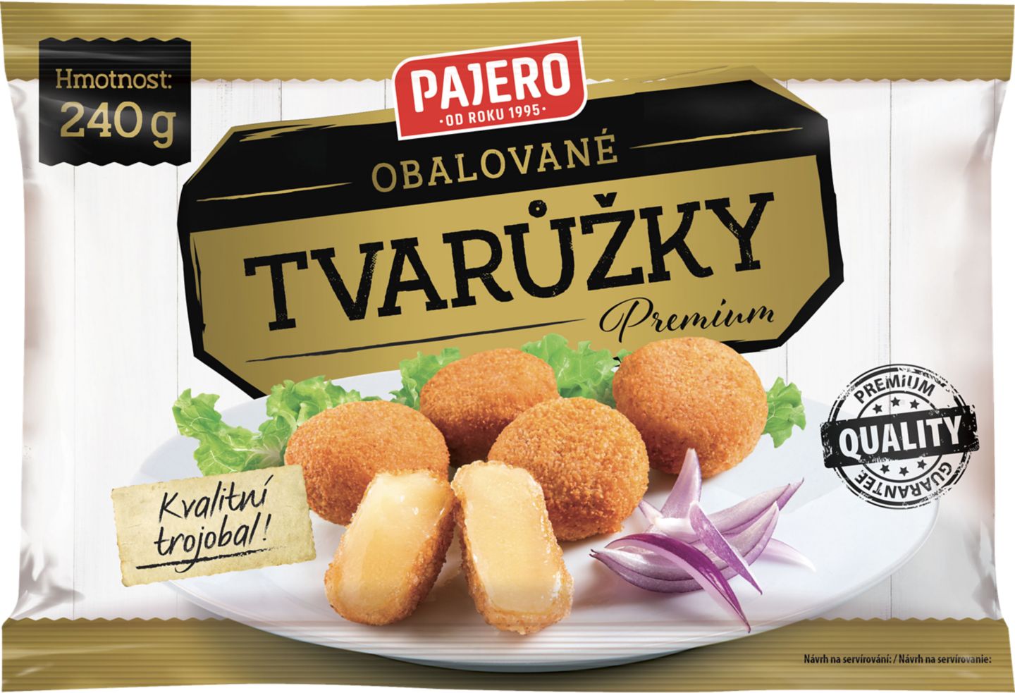Pajero Obaľované tvarôžky