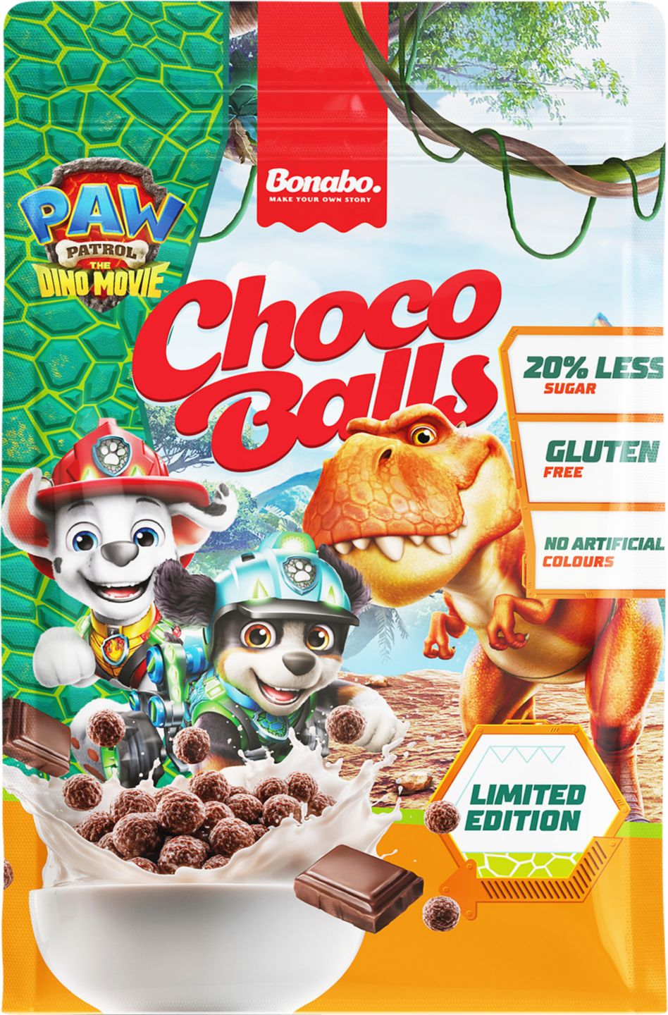 Paw Patrol Dino Cereálie