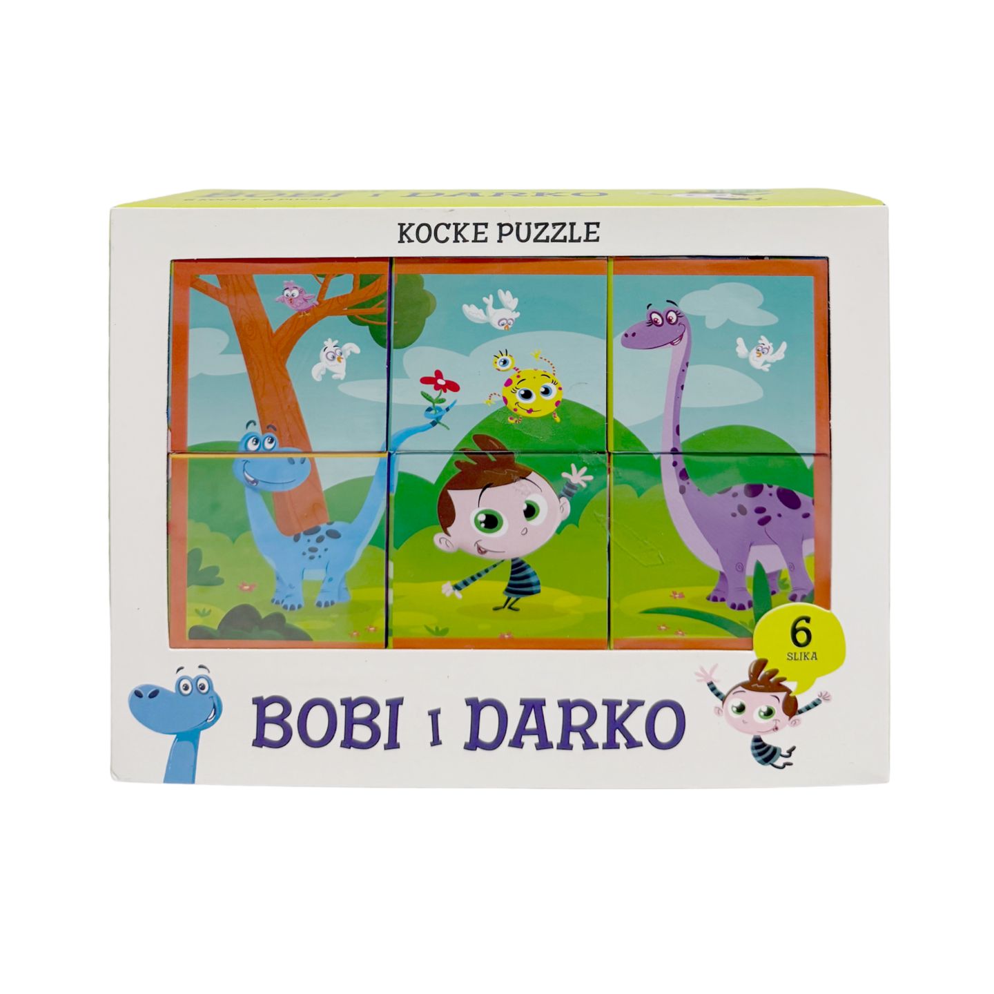 Bibin čarobni svijet Kocke za puzzle