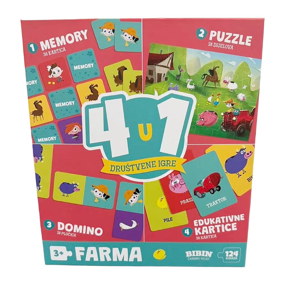 Bibin čarobni svijet Društvene igre 4/1