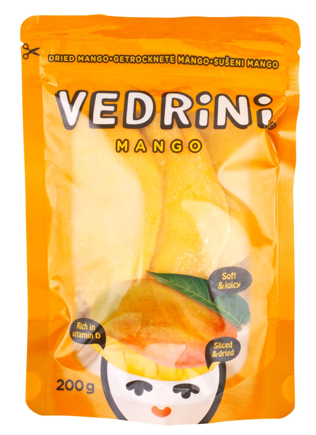 Vedrini Mango sušeni listići 200 g
MPC 13.6.2026=3,49€