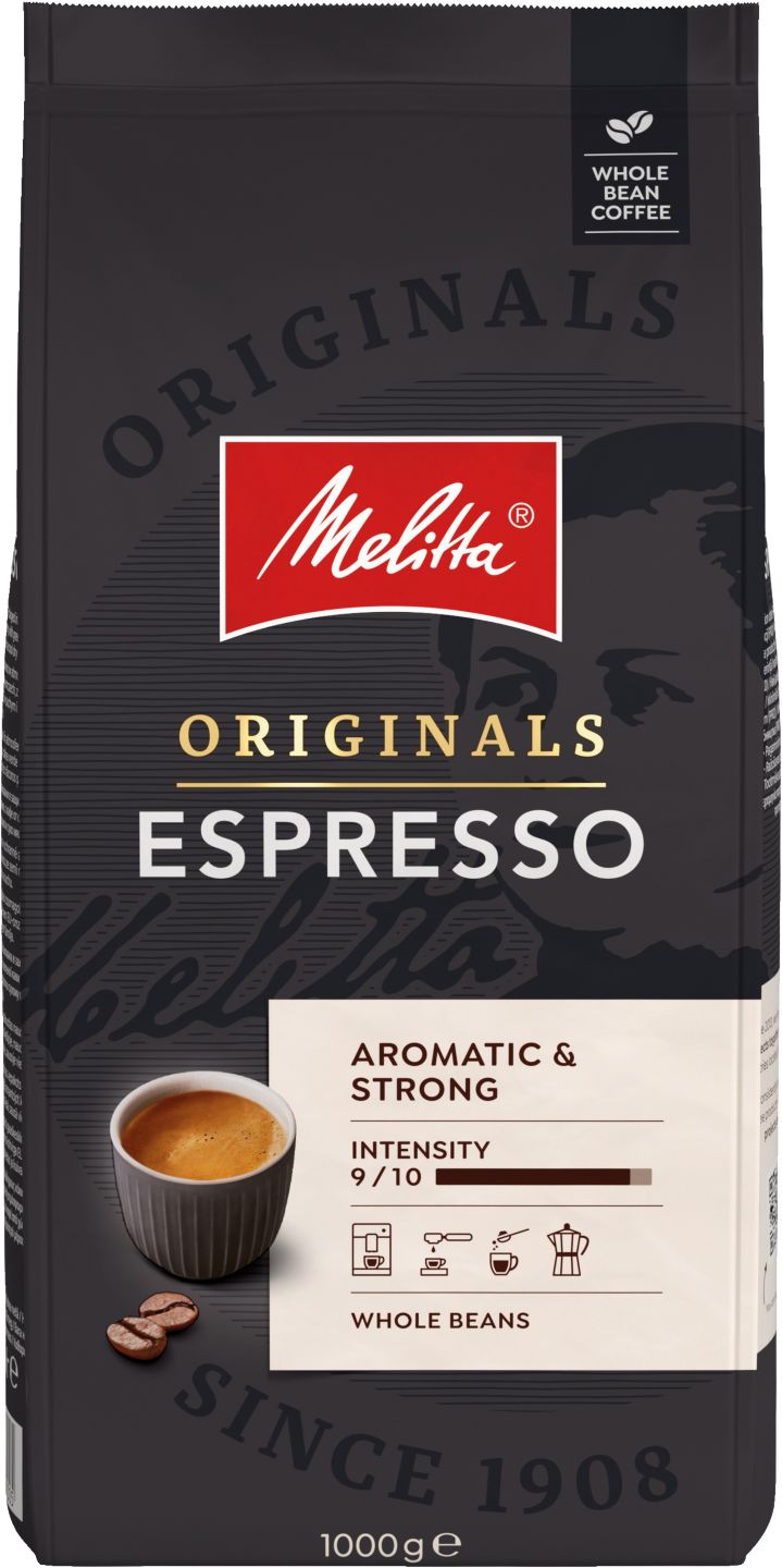 Изображение на MELITTA Кафе на зърна Originals
различни видове