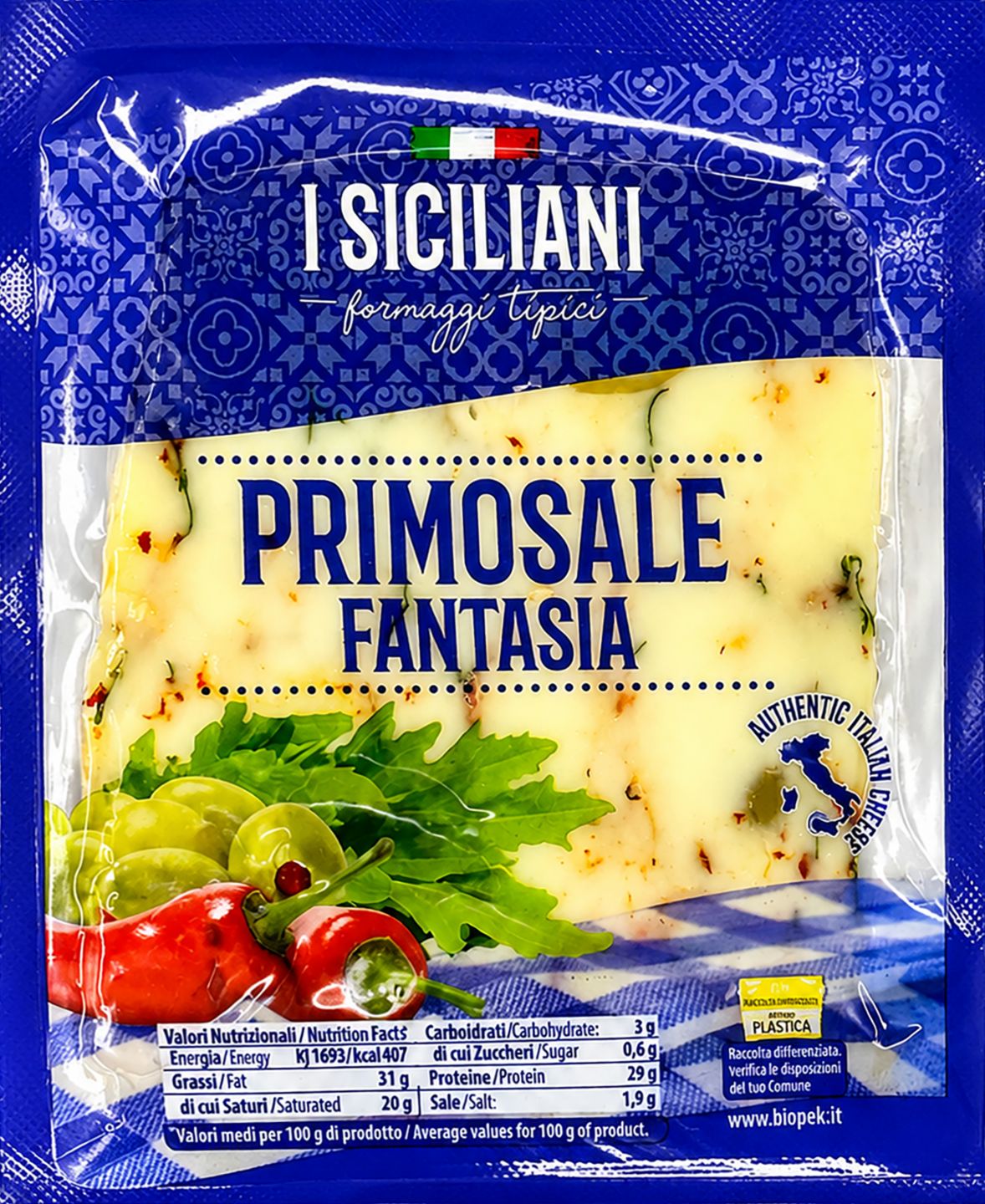 Изображение на I SICILIANI Пекорино Primosale
различни видове
