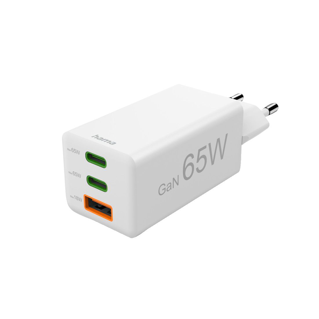 Изображение на HAMA Минизарядно
65 W, 3 USB изхода -2С ,1 А