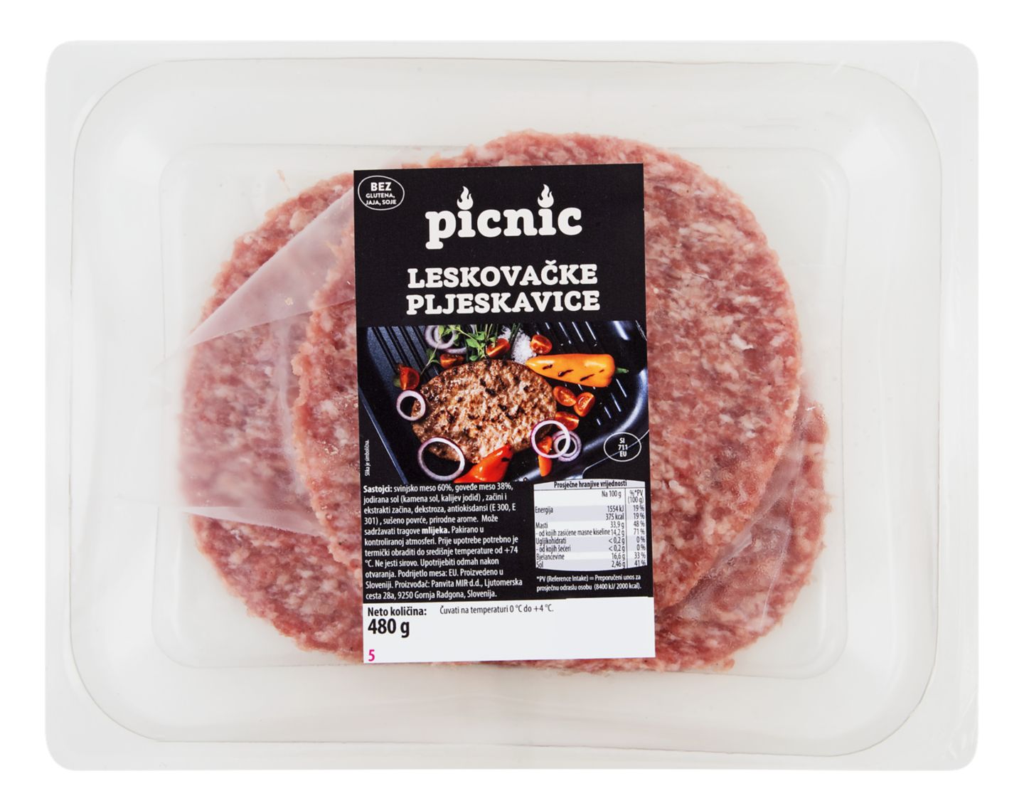 PICNIC Leskovačka pljeskavica
MPC 30.7.2026=4,59€