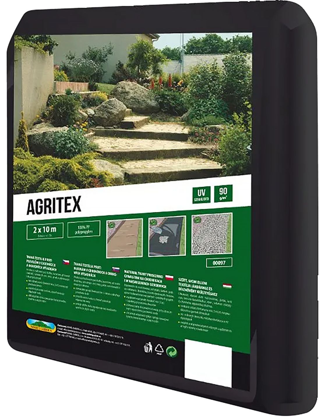 AGRITEX Tkaná mulčovací textilie
2 x 10 m