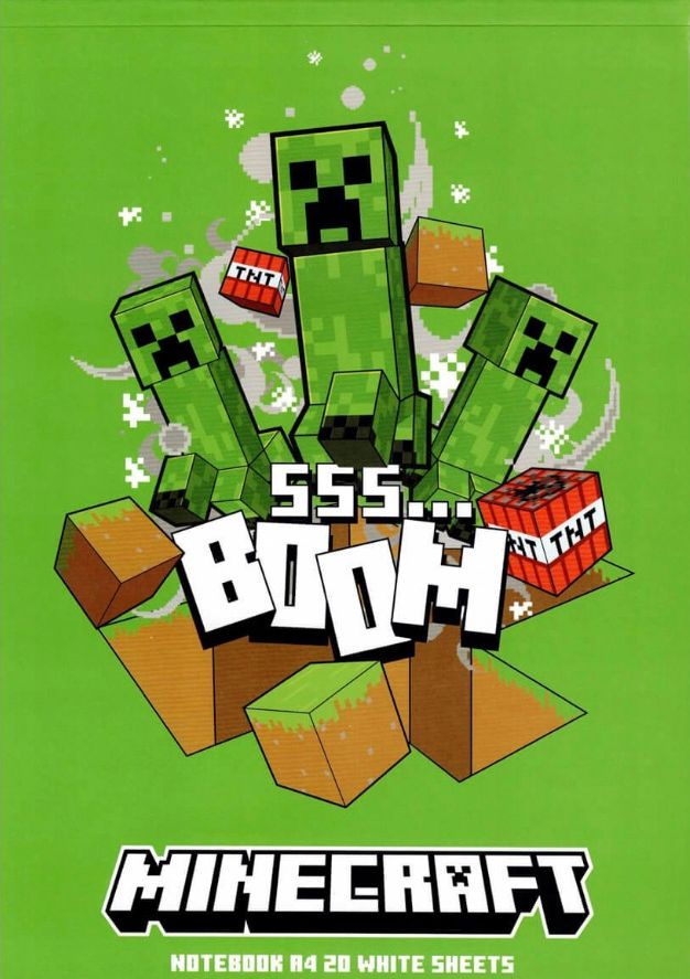 Изображение на MINECRAFT Блок за рисуване
A4