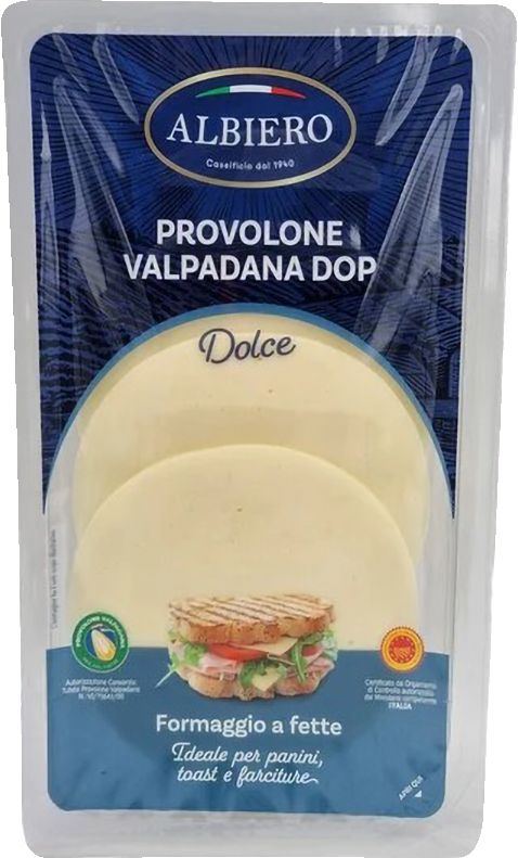 Изображение на ALBIERO Проволоне Valpadana
слайс